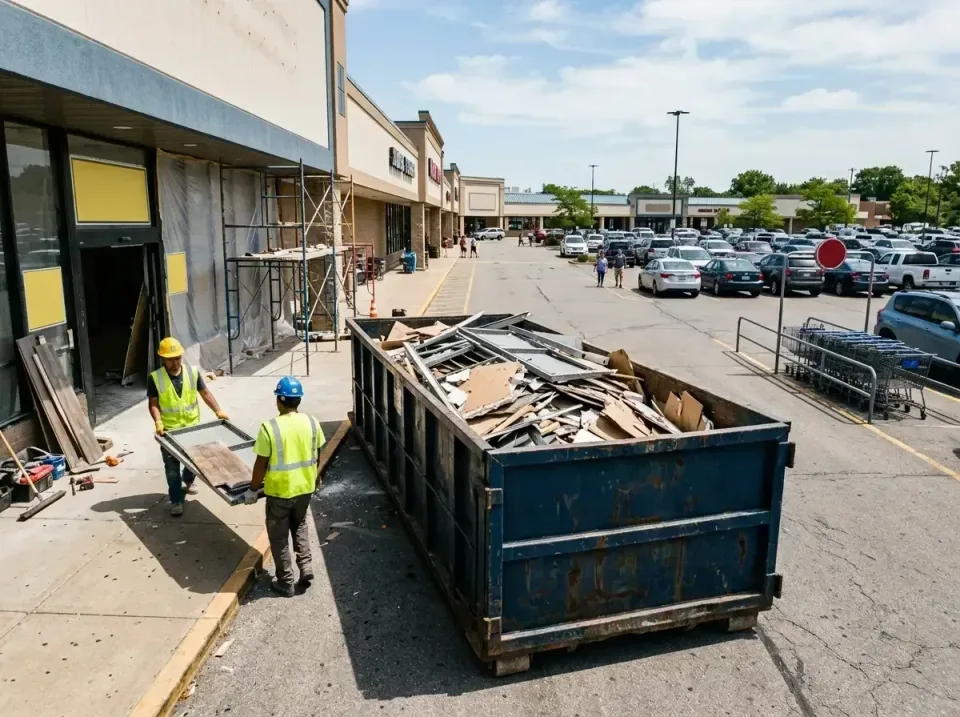 retail-store-renovation-debris-003 — frequently asked questions, Roll-off Dumpster Rentals in Belleville, WI